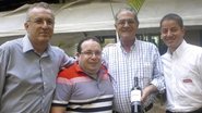 Em SP, Fernando Andreotti, Afonso Almeida Junior, Edgardo Etcheverry e Paulo Maurício Filho festejam.