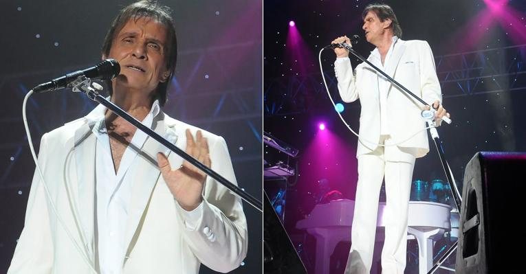 Roberto Carlos apresenta último show da temporada em São Paulo - Francisco Cepeda/AgNews