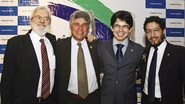 Ivan Valente, Chico Alencar, Randolfe Rodrigues e Jean Wyllys, deputados na láurea Congresso em Foco.