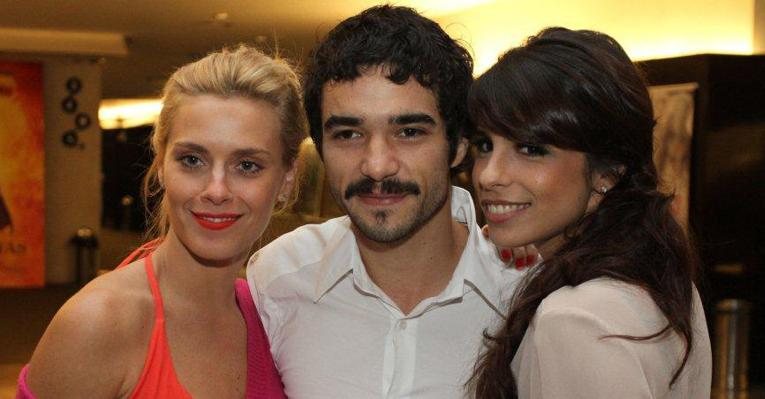 Carolina Dieckmann, Caio Blat e Maria Ribeiro - Felipe Assumpção / AgNews