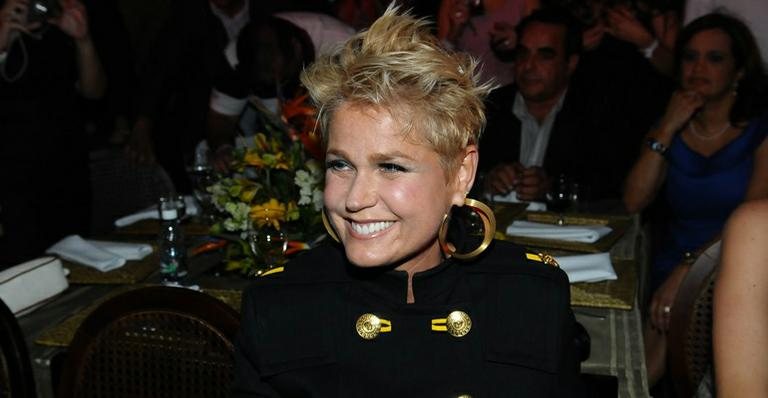 Xuxa viajou foi a Uberlândia para o show de Victor e Leo - Francisco Cepeda / AgNews