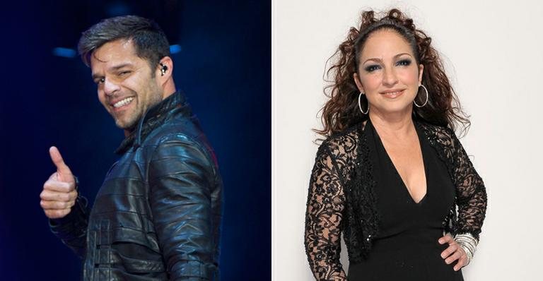 Ricky Martin e Gloria Estefan - Getty Images