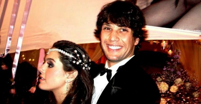 Giovanna Lancellotti e Gustavo Leão na festa de 15 ano da atriz - Reprodução/Twitter