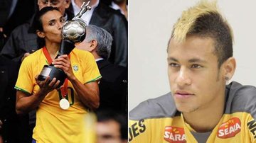 Marta / Neymar - Reprodução/Reuters