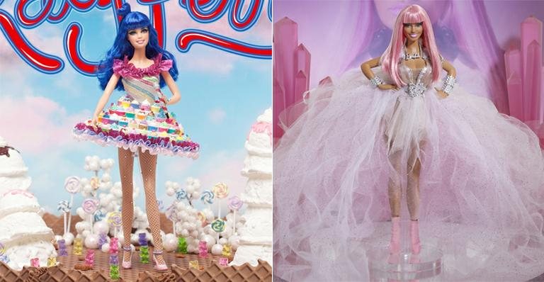 Barbie: Katy Perry e Nicki Minaj - Reprodução / Charitybuzz