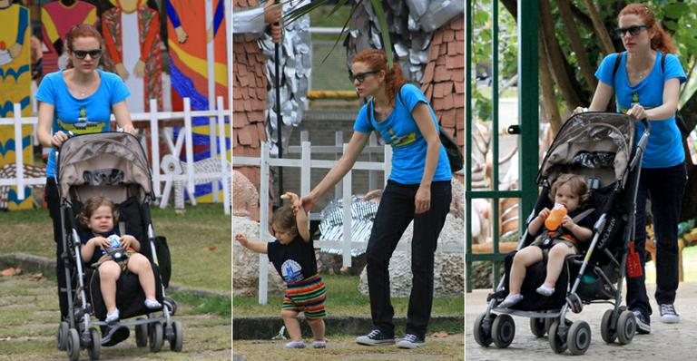 Maria Eduarda e a pequena Luisa - Rodrigo dos Anjos / AgNews