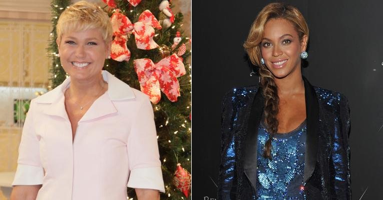 Xuxa e Beyoncé - Fotomontagem