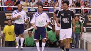 Bebeto e Raí entram em campo com seus times - Roberto Filho / AgNews