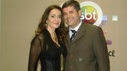 Claudia Meghy Metne e Luiz Anizio Wanna participam do Programa do Ratinho, SP.