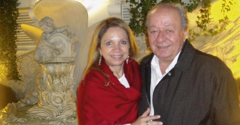 A psicóloga Maria Aparecida das Neves e o amado, Alexandre Helena Jr.