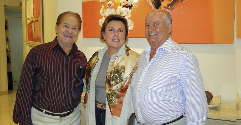 Reginaldo Bertholino, Ruth Villela de Andrade e Antonio Caetano Pinto se reúnem na capital paulista.