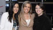 Veronica Coelho, Vanessa Esteves e Josiane Stringhini em evento de empresa de processamento de proteína animal, em São Paulo.