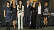 Rinko Kikuchi, Margareth Madè, Natasha Poly, Marco Tronchetti Provera, Isabeli Fontana, Mario Sorrenti e Joan Smalls - João Passos