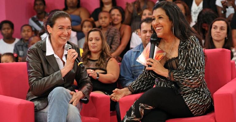 Lilia Cabral e Regina Casé - TV GLOBO / Alex Carvalho