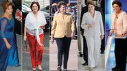 O estilo da aniversariante Dilma Rousseff - Fotomontagem