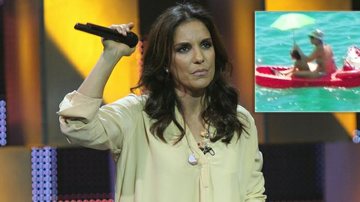 Ivete Sangalo levou bronca por passear na praia - Agnews e Flavimir Guimarães