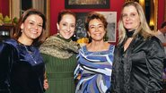 Ana Cecilia Cipolatti, Ana Botafogo e a mãe de Ana Cecilia, Conceição Cipolatti, prestigiam jantar organizado por Vânia Ceccotto, em SP.