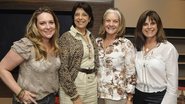 As arquitetas Daniela Colnaghi, Ana Maria Bogar, Graciela Pinheiro e Jóia Bergamo em apresentação de showroom, em São Paulo.