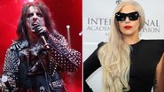 Alice Cooper e Lady Gaga - Getty Images