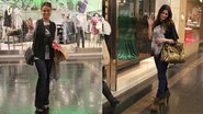 Giovanna Antonelli e Carol Castro vão às compras no Rio - Daniel Delmiro / AgNews