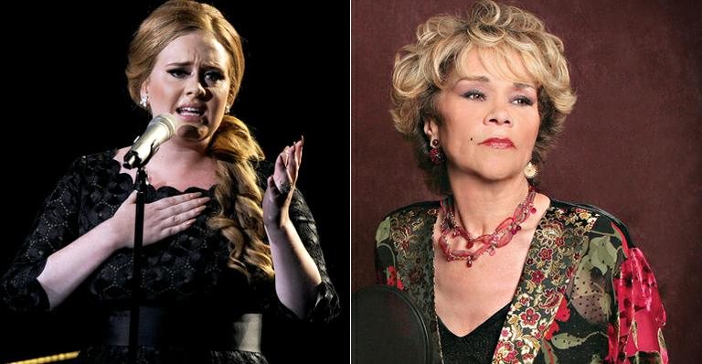 Adele e Etta James - Getty Images; Reprodução