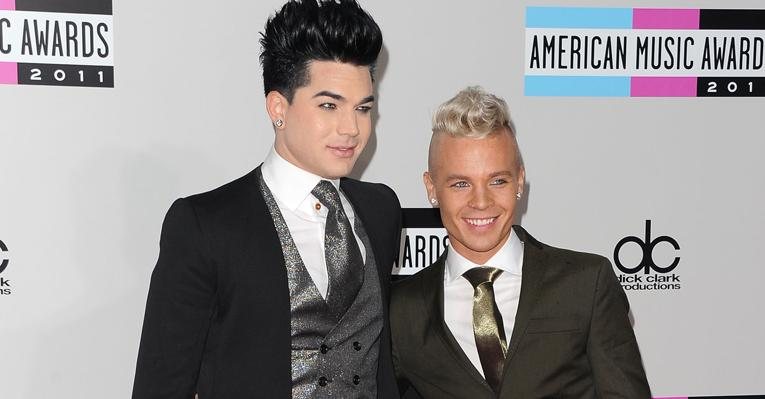 Adam Lambert e seu namorado, Sauli Koskinen - Getty Images