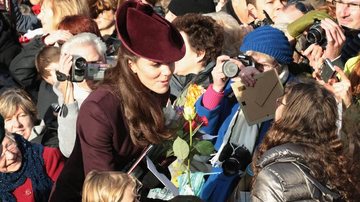 Kate participou da missa de Natal com a família real inglesa - Getty Images