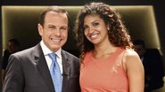 João Doria Jr. e Janaina. - Vagner Campos