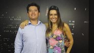 Felipe Yoshio, quiropraxista, é recebido por Solange Frazão no Em Forma com Solange Frazão, na Clic TV, em SP.