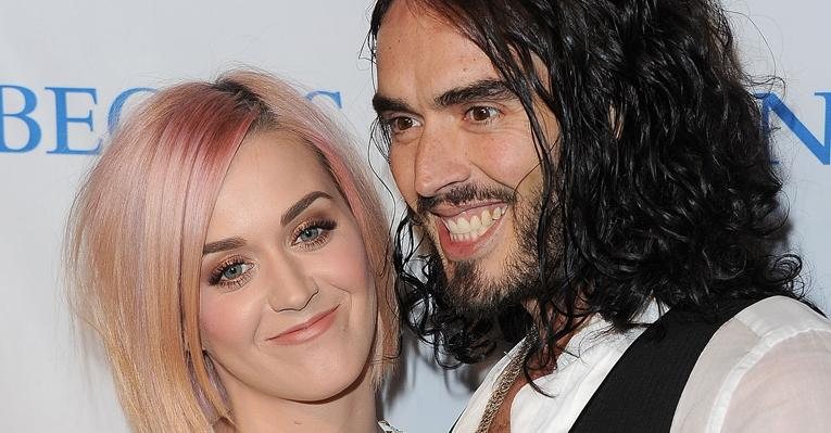 Katy Perry e Russell Brand - Getty Images