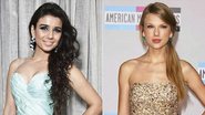 Paula Fernandes e Taylor Swift - Fotomontagem