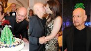 Ben Kingsley celebra 68 anos com direito a beijo apaixonado na esposa brasileira, Daniela Lavender - Grosby Group