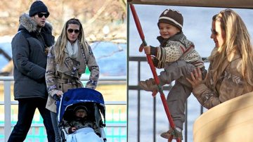 Gisele Bündchen e Tom Brady brincam com Benjamin no parque - GrosbyGroup