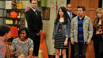 Michelle Obama no seriado infanto-juvenil 'iCarly' - Divulgação