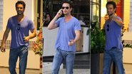 Rodrigo Santoro esbanja charme em shopping no Rio de Janeiro - Daniel Delmiro / AgNews