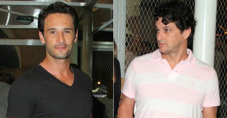 Rodrigo Santoro e Marcelo Serrado no show de Mart’nália no Rio - Roberto Filho/AgNe?ws