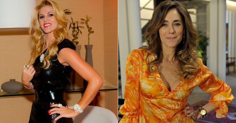 Preta Gil comparou a socialite Val Marchiori com a vilã de 'Fina Estampa' Tereza Cristina - Fotomontagem