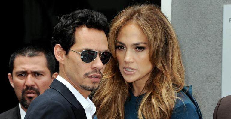 Marc Anthony e Jennifer Lopez: clima entre o ex-casal não é dos melhores - Getty Images