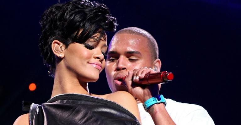 Rihanna e Chris Brown - Getty Images