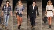 Carolina Dieckmann e Marcelo Serrado desfilam no Fashion Rio - Raphael Mesquita/Photo Rio News