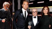 Bob Dylan, Leonardo DiCaprio e Olivia Harrison homenageiam Martin Scorsese no Critics' Choice Awards 2012 - Getty Images