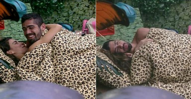 Laisa e Yuri, do 'BBB12' - Reprodução/Globo.com