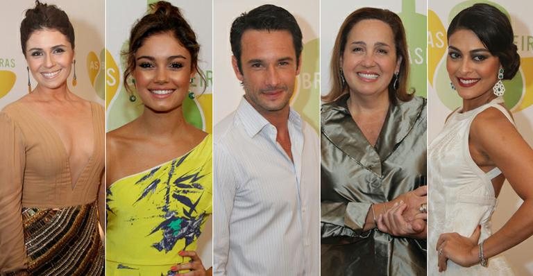 Giovanna Antonelli, Sophie Charlotte, Rodrigo Santoro, Claudia Gimenez e Juliana Paes - Alex Palarea e Roberto Filho/AgNews