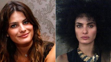 Isabeli Fontana divulga foto com peruca black power em seu perfil do Twitter - Fotomontagem