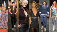 Famosos que já desfilaram no SPFW - Foto Montagem