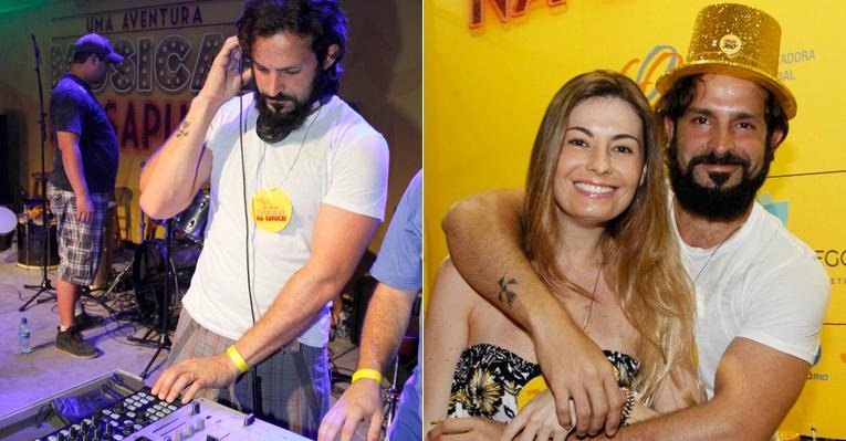 Iran Malfitano discoteca em festa carioca - Felipe Panfili/AgNews