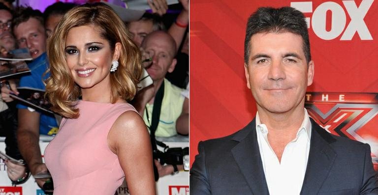 Cheryl Cole e Simon Cowell - Getty Images