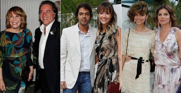 Estrelas no casamento de Daniel Filho - AgNews