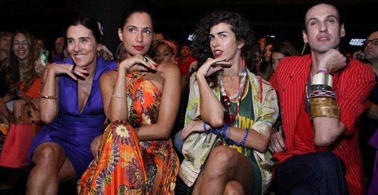 Famosos, como Camila Pitanga, no último dia de SPFW - Alex Palarea /AgNews