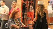 Elba Ramalho e Beth Carvalho se encontram em shopping carioca - Daniel Delmiro / AgNews